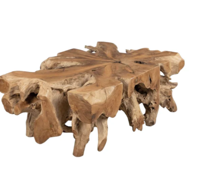 CANGGU RECT. TEAK ROOT COFFEE TABLE